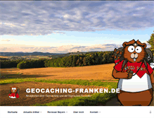 Tablet Screenshot of geocaching-franken.de